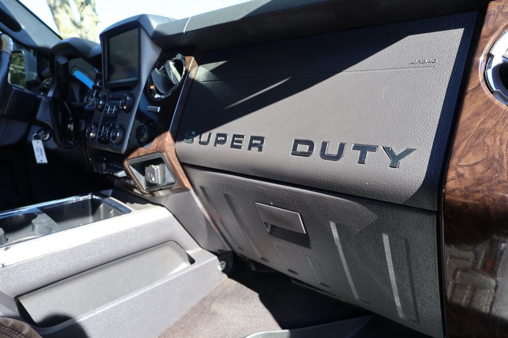 2016 Ford Super Duty F-450 DRW F-450 LARIAT, 6.7L V8 DIESEL, PLATINUM PKG, NAVI, REMOTE START!! - 22911038 - 35