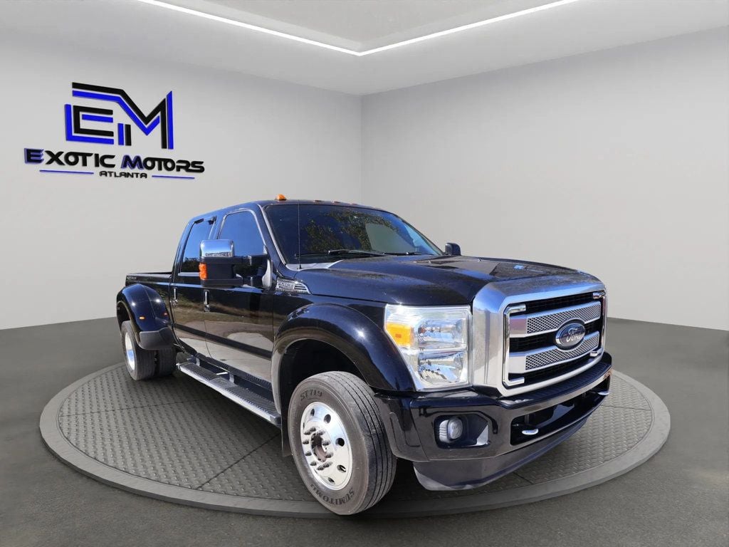2016 Ford Super Duty F-450 DRW F-450 LARIAT, 6.7L V8 DIESEL, PLATINUM PKG, NAVI, REMOTE START!! - 22911038 - 6