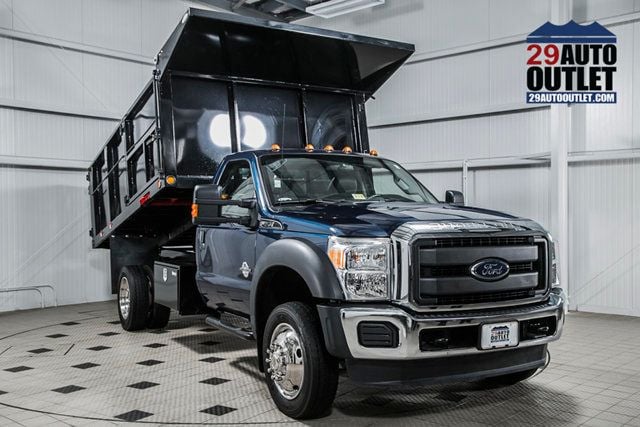 2016 Ford Super Duty F-450 DRW Cab-Chassis F450 4X4 * 6.7 POWERSTROKE * NEW 12' LANDSCAPE DUMP - 16208098 - 7