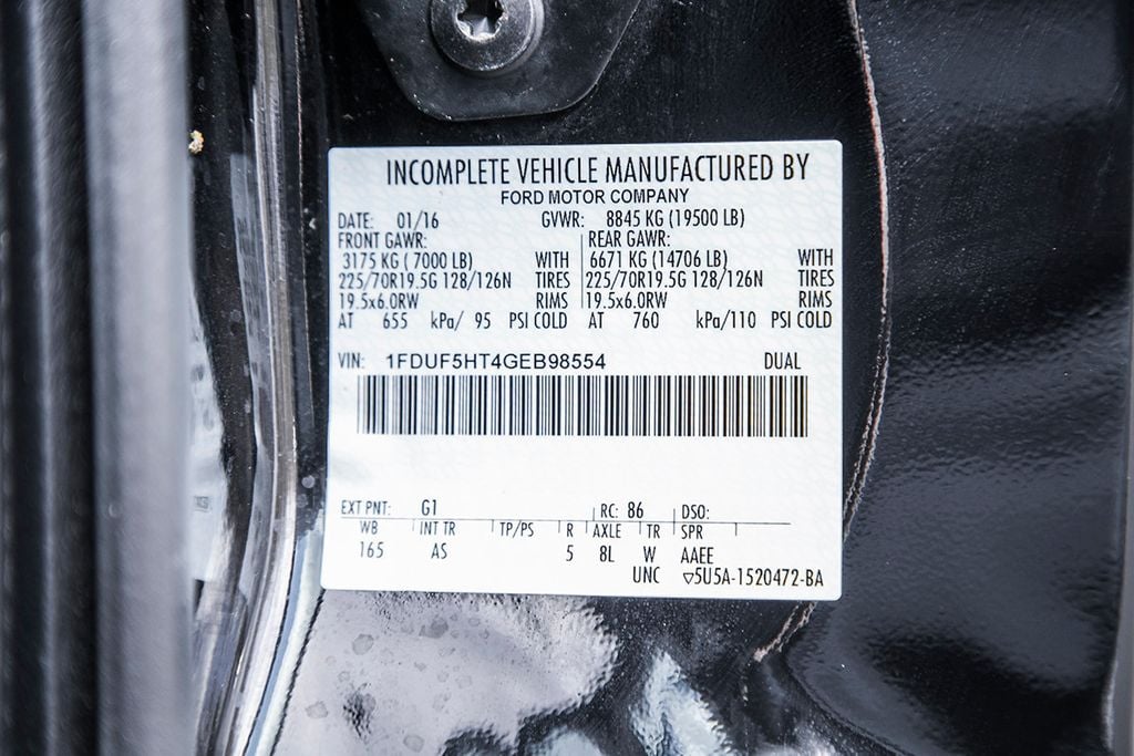 2016 Ford Super Duty F-550 DRW 12' LANDSCAPE DUMP  - 16128277 - 34