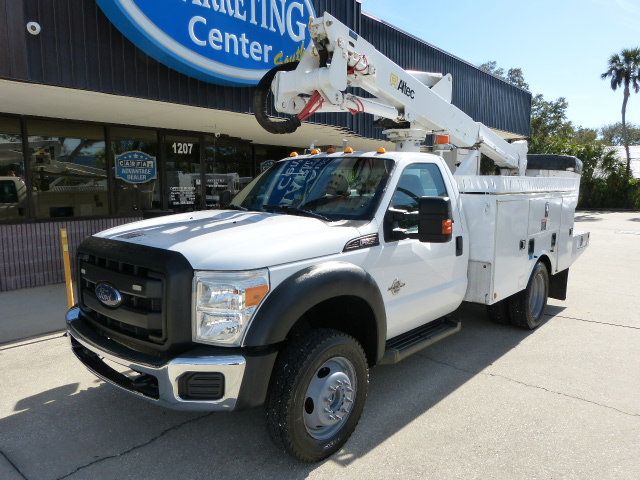 2016 Ford Super Duty F-550 DRW 6.7L V8 TURBO DIESEL*XL*4WD*REG CAB*"ALTEC" 37' INSULATED BUCKET - 22973550 - 1