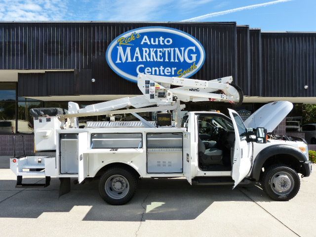 2016 Ford Super Duty F-550 DRW 6.7L V8 TURBO DIESEL*XL*4WD*REG CAB*"ALTEC" 37' INSULATED BUCKET - 22973550 - 23