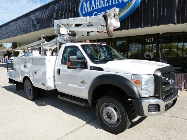 2016 Ford Super Duty F-550 DRW 6.7L V8 TURBO DIESEL*XL*4WD*REG CAB*"ALTEC" 37' INSULATED BUCKET - 22973550 - 5