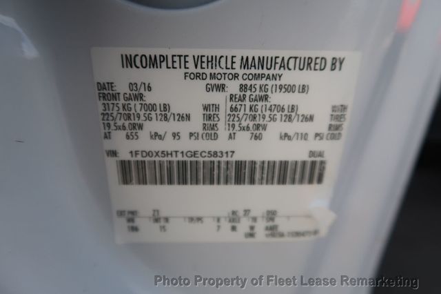 2016 Ford Super Duty F-550 DRW F550SD 4WD Supercab Cab /Chassis 186" WB  - 22954740 - 13