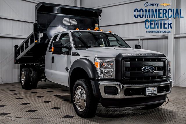 2016 Ford Super Duty F-550 DRW F550 SUPERCAB 4X4 * 6.7 POWERSTROKE * 11' CONTRACTOR DUMP * NEW - 17044902 - 0