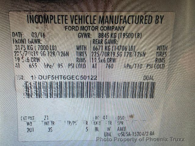 2016 Ford Super Duty F-550 DRW SUPER DUTY - 23041162 - 7