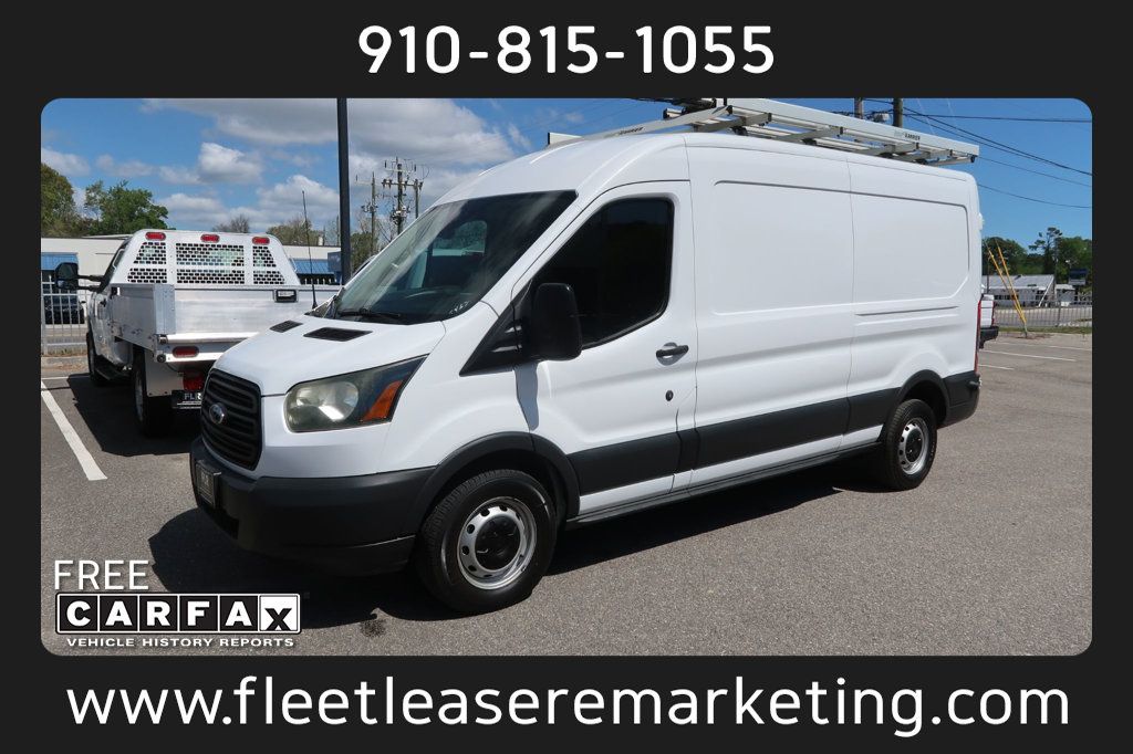 2016 Ford Transit Cargo Van T150 Medium Roof 148" Cargo Van Ladder Rack - 23007559 | Video 1