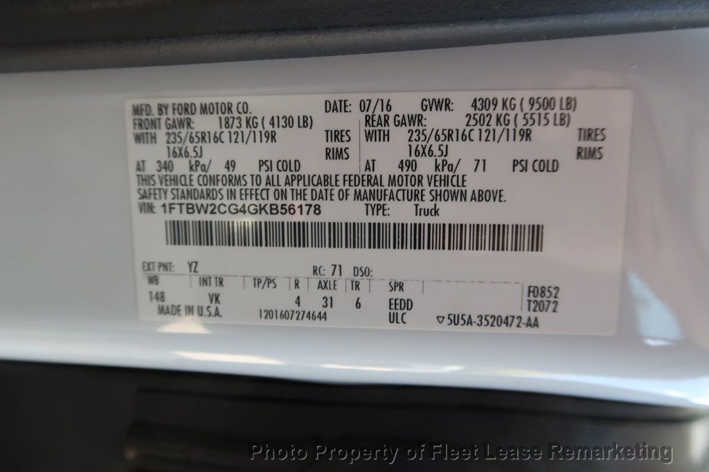 2016 Ford Transit Cargo Van T150 Medium Roof 148" Cargo Van Ladder Rack - 23007559 - 13