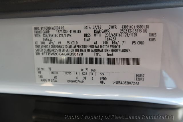 2016 Ford Transit Cargo Van T150 Medium Roof 148" Cargo Van Ladder Rack - 23007559 - 13