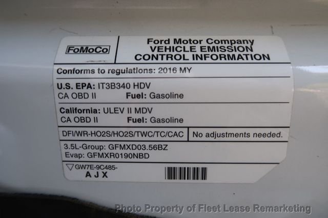 2016 Ford Transit Cargo Van T150 Medium Roof 148" Cargo Van Ladder Rack - 23007559 - 40