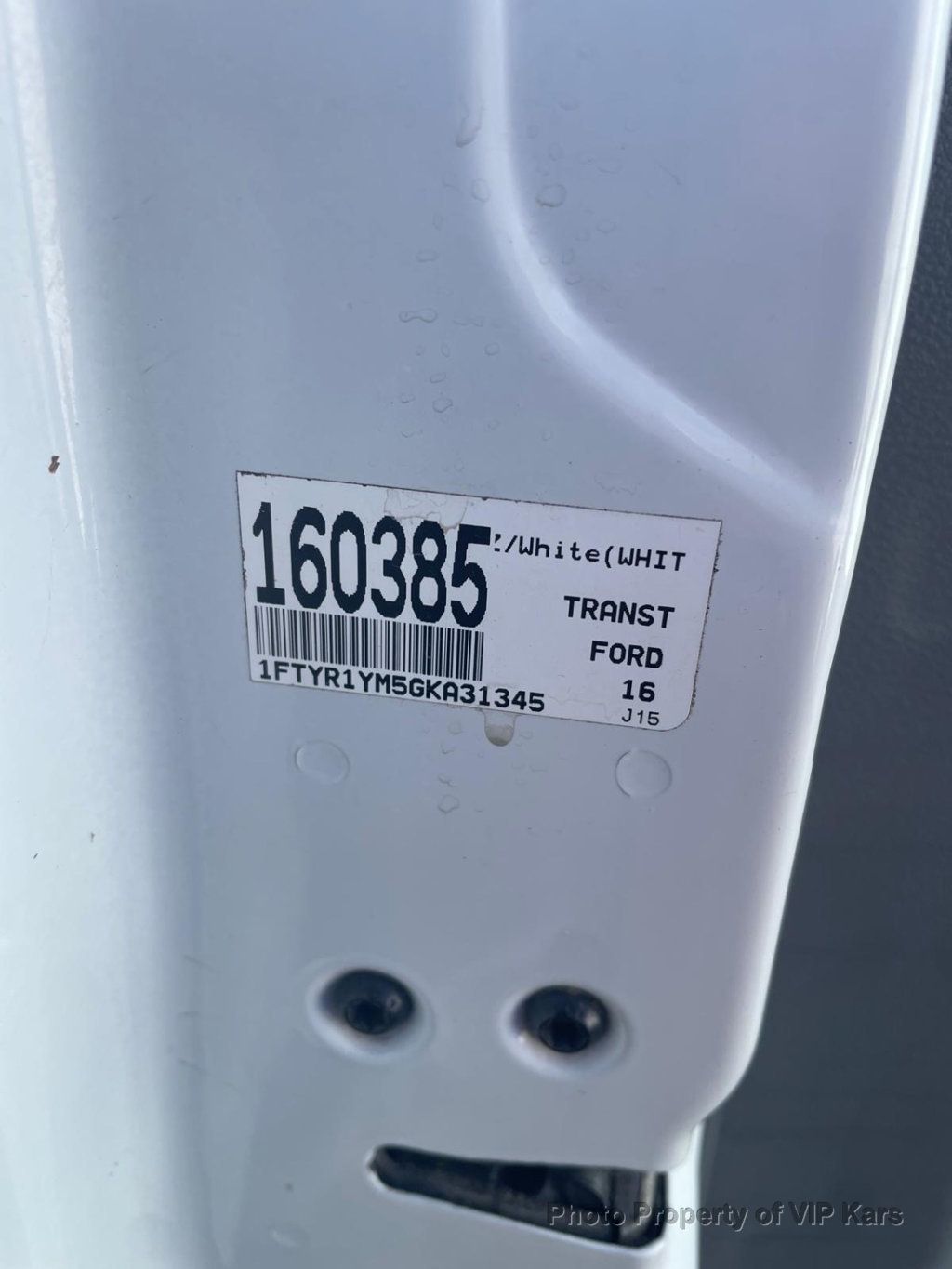 2016 Ford Transit Cargo Van T-250 130" Low Rf 9000 GVWR Sliding RH Dr - 22953044 - 17