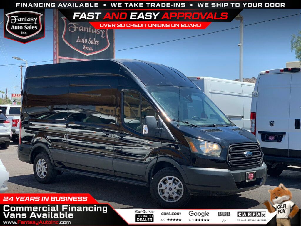 2016 Ford Transit Cargo Van T-250 148" Hi Rf 9000 GVWR Sliding RH Dr - 23035357 | Video 1