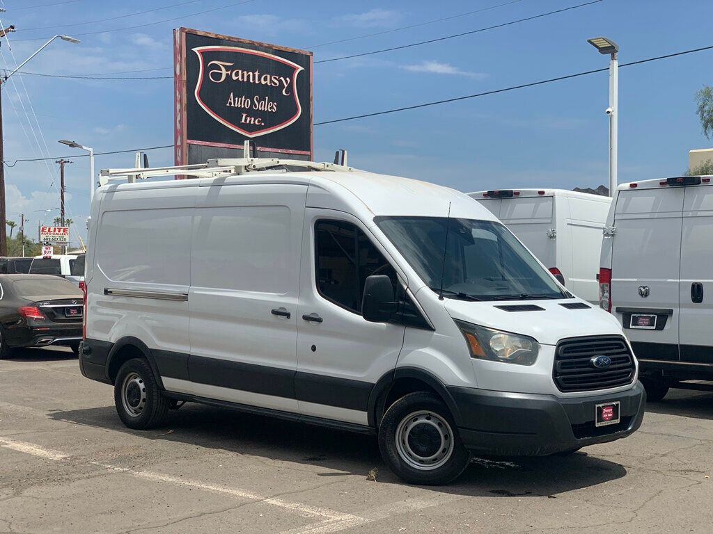 2016 Ford Transit Cargo Van T-250 148" Med Rf 9000 GVWR Sliding RH Dr 1-Owner - 23063573 - 0