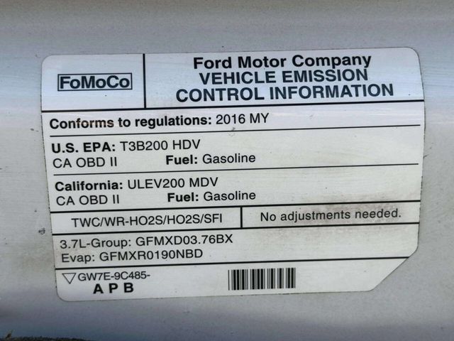 2016 Ford Transit Cargo Van T-350 148" Med Rf 9500 GVWR Sliding RH Dr - 22995693 - 32