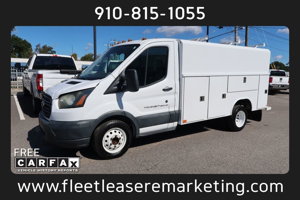 2016 Ford Transit Cutaway Transit T350 KUV Enclosed Utility DRW - 22637504 - 0