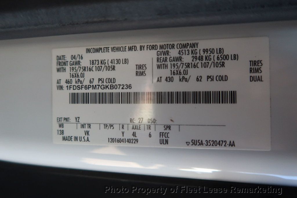 2016 Ford Transit Cutaway Transit T350 KUV Enclosed Utility DRW - 22637504 - 13