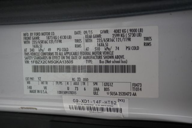 2016 Ford Transit Wagon  - 22933138 - 23