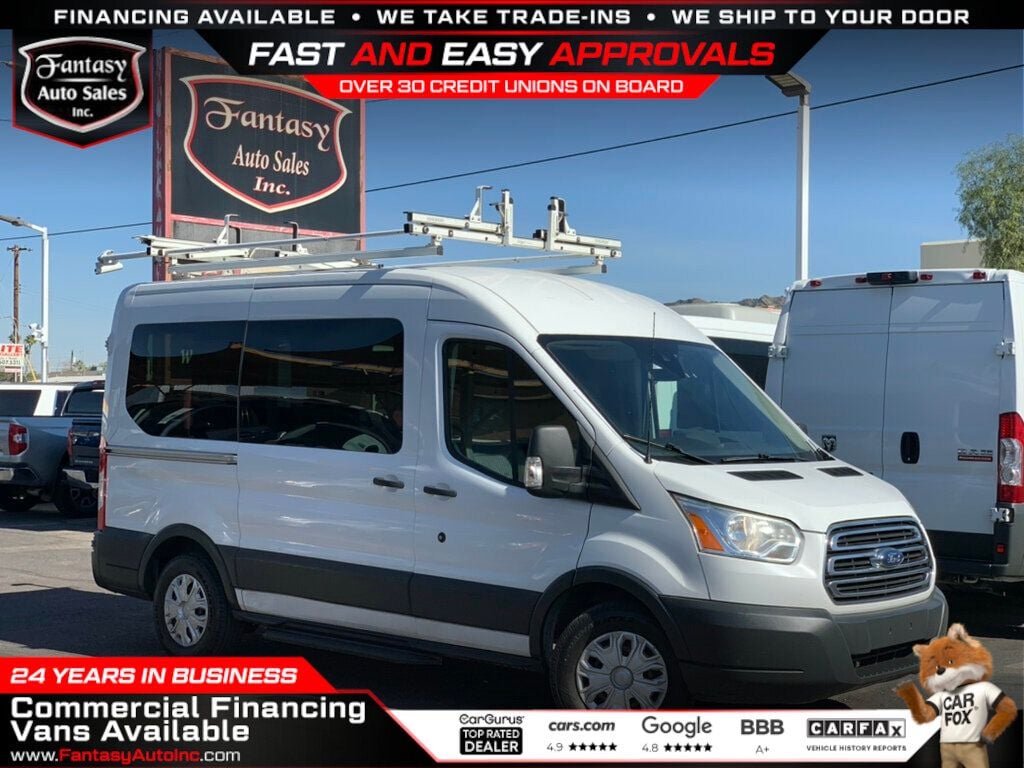 2016 Ford Transit Wagon T-150 130" Med Roof XLT Sliding RH Dr - 22944790 | Video 1