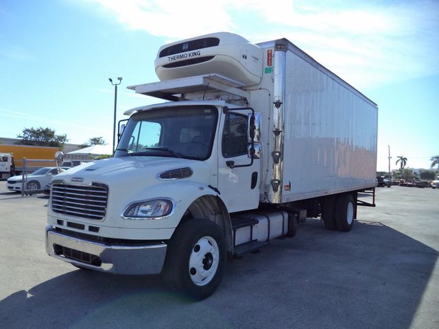 2016 Freightliner BUSINESS CLASS M2 106 33K GVW . 24FT REFRIGERATED BOX TRUCK.. THERMO T-1080S - 22765563 - 2