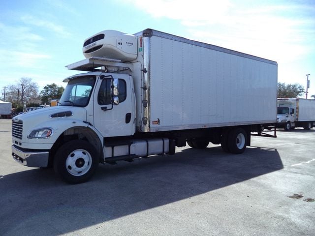 2016 Freightliner BUSINESS CLASS M2 106 33K GVW . 24FT REFRIGERATED BOX TRUCK.. THERMO T-1080S - 22765563 - 3