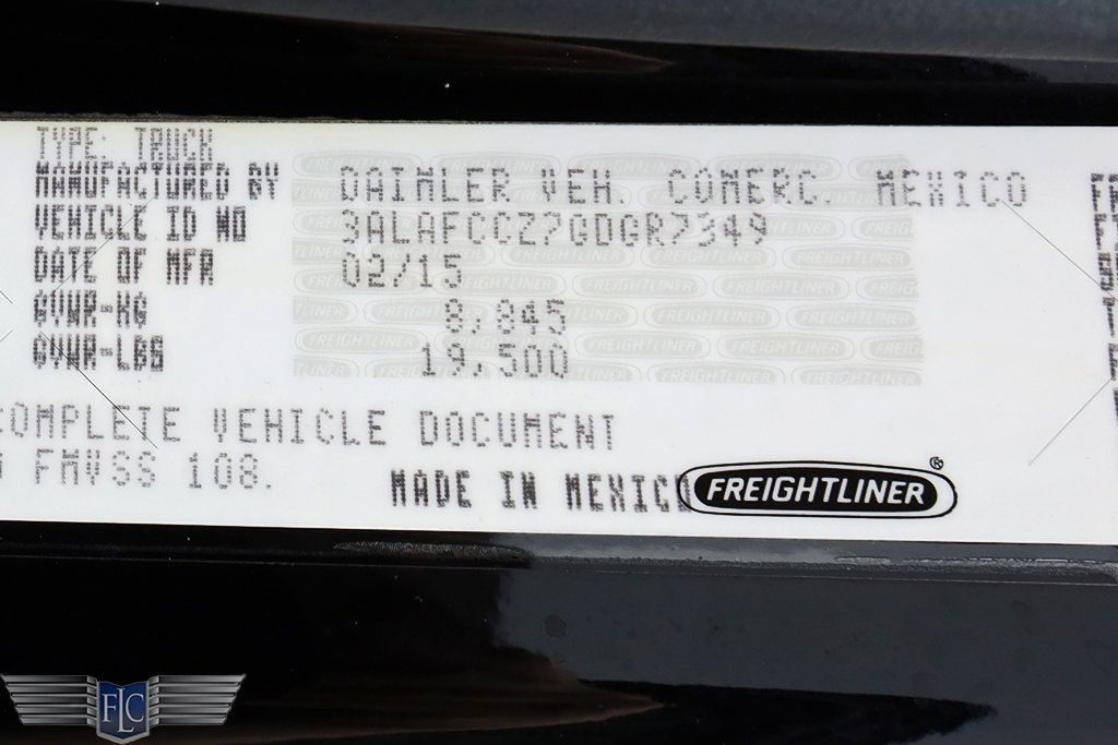 2016 Freightliner SportChassis P2 - 22880701 - 30