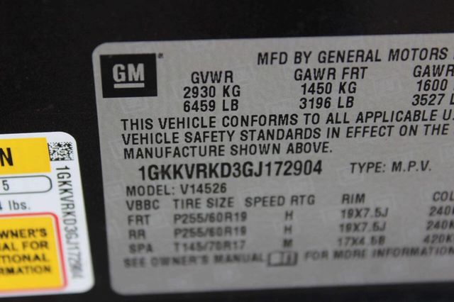 2016 GMC Acadia AWD 4dr SLT w/SLT-1 - 23022854 - 10