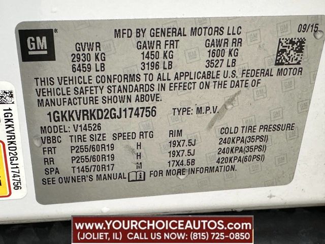 2016 GMC Acadia AWD 4dr SLT w/SLT-1 - 22805039 - 13