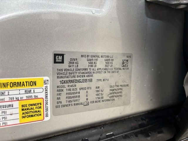 2016 GMC Acadia FWD 4dr SLE w/SLE-1 - 22974786 - 39