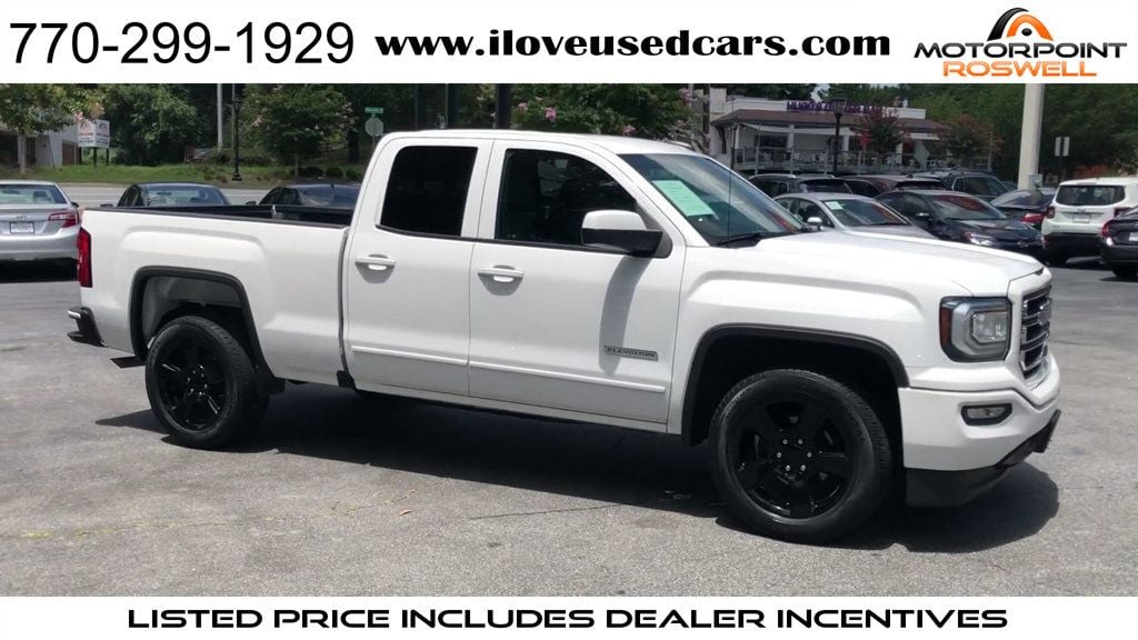 2016 Used Gmc Sierra 1500 Elevation Pkg 5 3l 8 Cylinder Rear Cam Bluetooth At Motorpoint Roswell Ga Iid 19123032