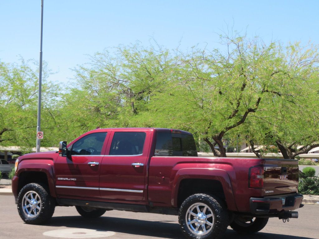 2016 GMC Sierra 3500HD AZ DENALI 3500 CREWCAB 4X4 DURAMAX DIESEL EXTRA CLEAN  - 23010993 - 4