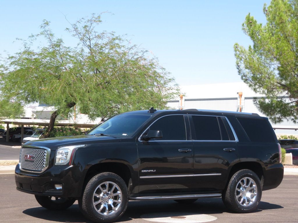 2016 GMC Yukon EXTRA CLEAN 4X4 DENALI YUKON THIRD ROW SEAT 6.2 MOTOR - 22913332 - 0