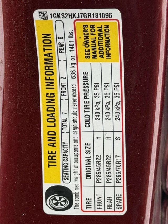 2016 GMC Yukon XL 4WD 4dr Denali - 22966512 - 20