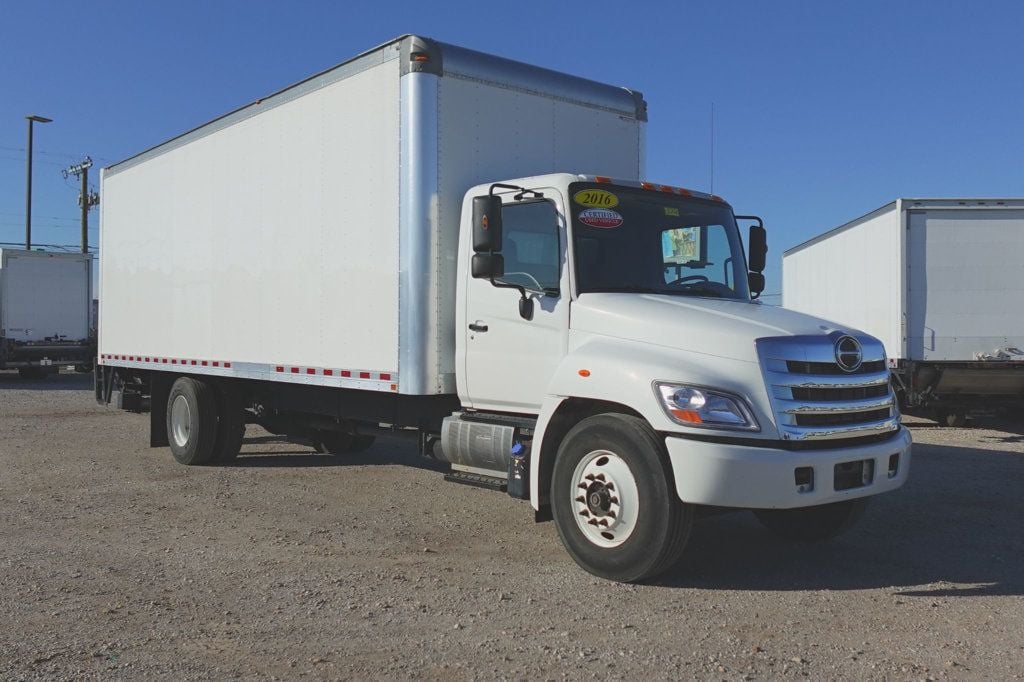 2016 HINO 268 (26ft Box with Lift Gate) - 22717091 - 0