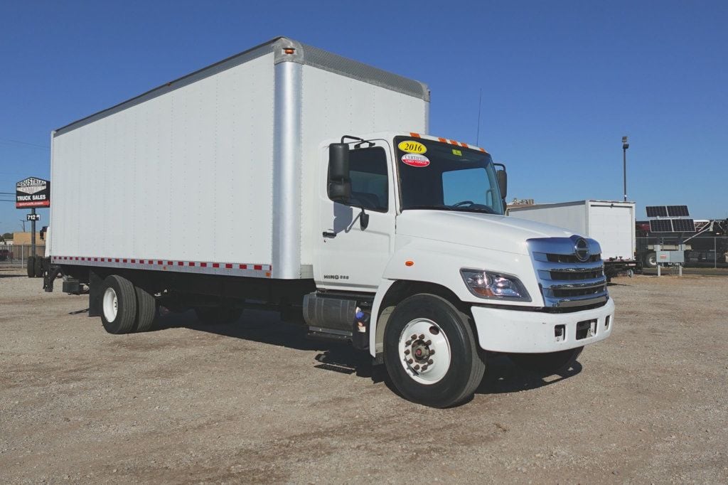 2016 HINO 268A (26ft Box with Lift Gate) - 22717084 - 0