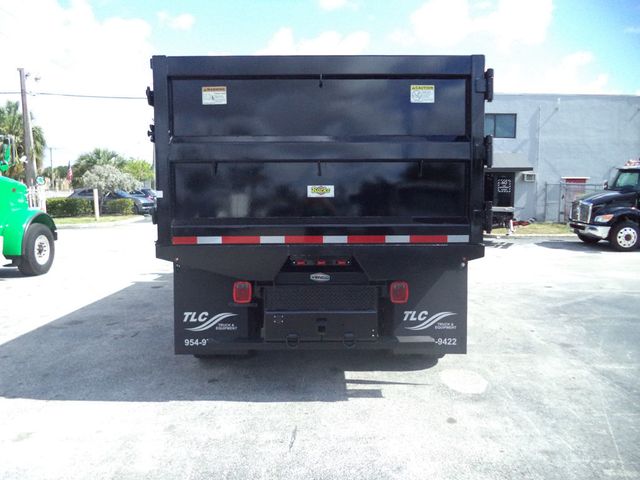 2016 HINO 268A *NEW* 18FT STEEL TRASH DUMP TRUCK..25,950lb GVWR. - 22430089 - 10