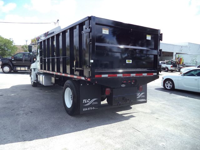 2016 HINO 268A *NEW* 18FT STEEL TRASH DUMP TRUCK..25,950lb GVWR. - 22430089 - 11