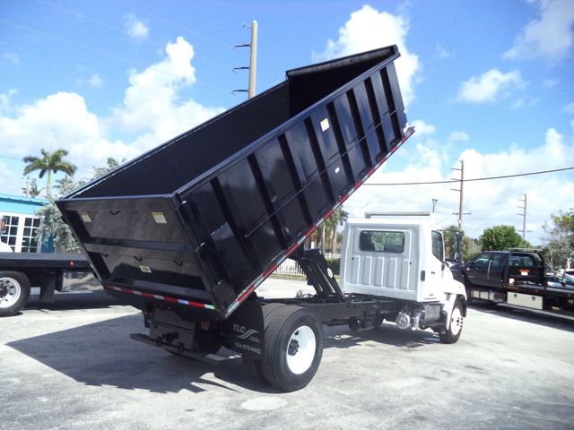 2016 HINO 268A *NEW* 18FT STEEL TRASH DUMP TRUCK..25,950lb GVWR. - 22430089 - 22