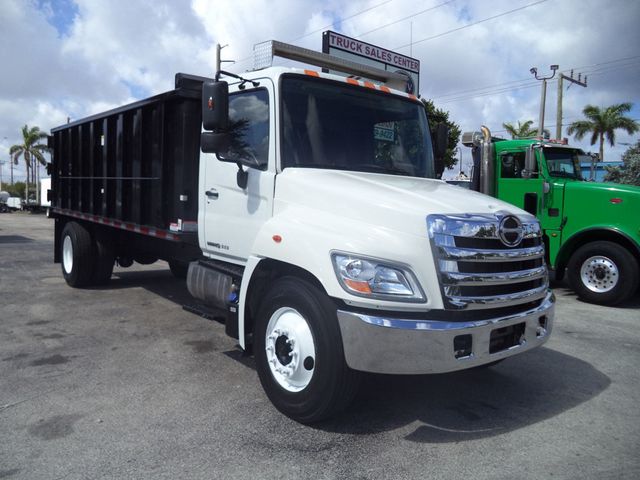 2016 HINO 268A *NEW* 18FT STEEL TRASH DUMP TRUCK..25,950lb GVWR. - 22430089 - 5