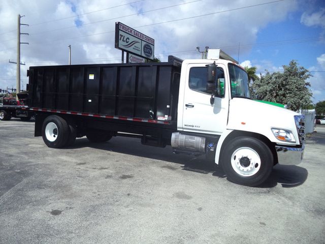 2016 HINO 268A *NEW* 18FT STEEL TRASH DUMP TRUCK..25,950lb GVWR. - 22430089 - 6