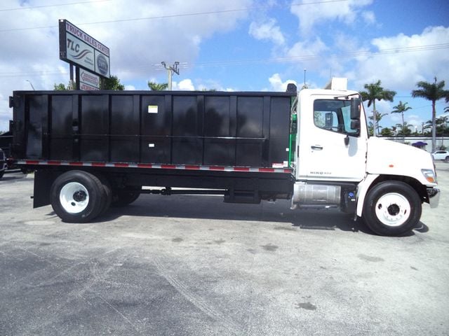 2016 HINO 268A *NEW* 18FT STEEL TRASH DUMP TRUCK..25,950lb GVWR. - 22430089 - 7