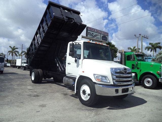 2016 HINO 268A *NEW* 18FT STEEL TRASH DUMP TRUCK..25,950lb GVWR. - 22433245 - 21