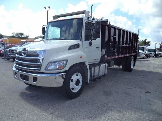 2016 HINO 268A *NEW* 18FT STEEL TRASH DUMP TRUCK..25,950lb GVWR. - 22433245 - 2