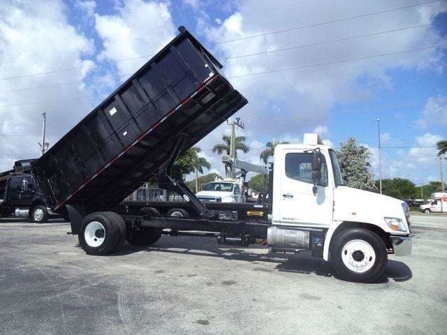 2016 HINO 268A *NEW* 18FT STEEL TRASH DUMP TRUCK..25,950lb GVWR. - 22433245 - 3