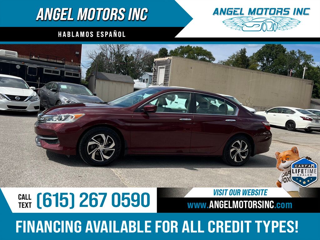 2016 Honda Accord Sedan 4dr I4 CVT LX - 22556171 - 0