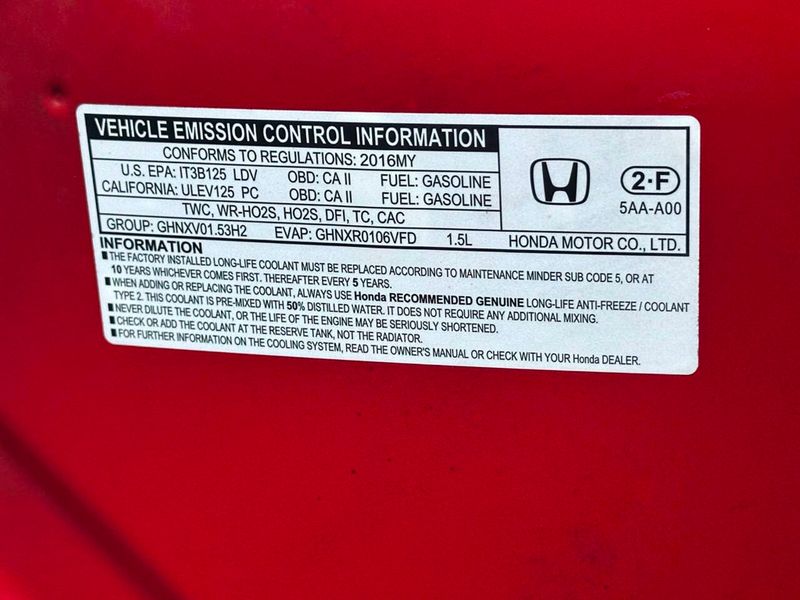 2016 Honda Civic Coupe 2dr CVT EX-L - 22909635 - 25