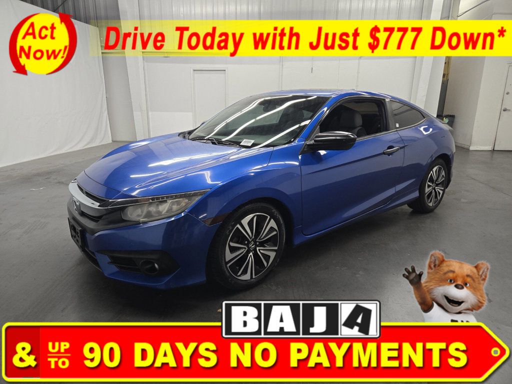 2016 Honda Civic Coupe 2dr CVT EX-T - 22930688 - 0