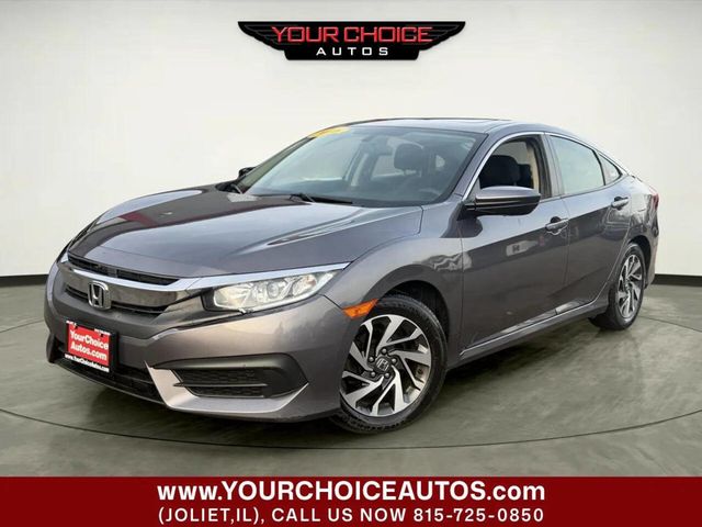 2016 Honda Civic Sedan 4dr CVT EX - 23003912 - 0