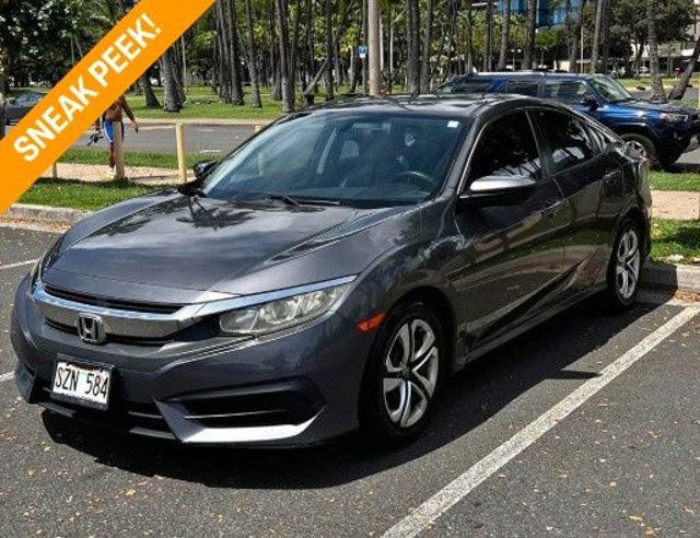 2016 Honda Civic Sedan 4dr CVT LX - 23008809 - 0