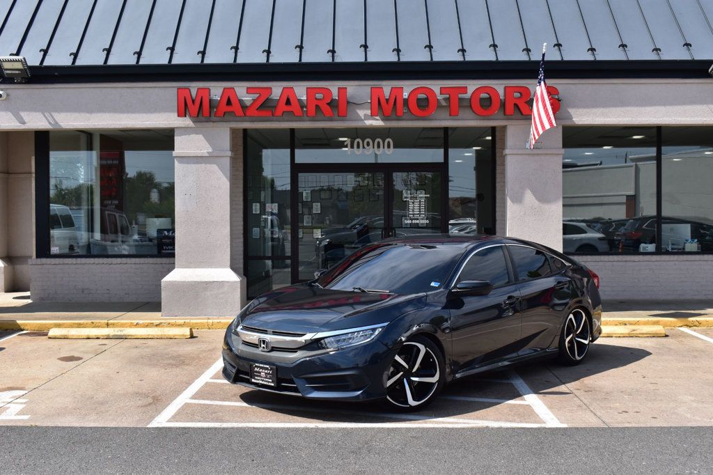 2016 Honda Civic Sedan 4dr CVT LX - 23084832 - 1