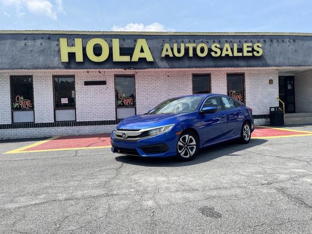 2016 Honda Civic Sedan 4dr CVT LX - 23059584 - 1